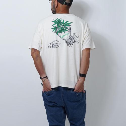 "Nature Bouquet" WIDE POCKET TEE