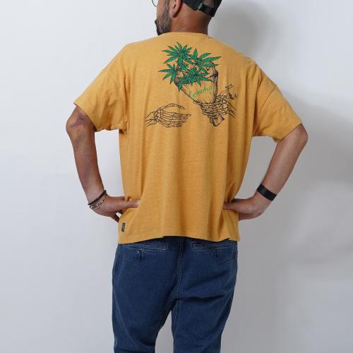 "Nature Bouquet" WIDE POCKET TEE