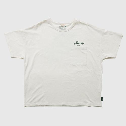 "HEMP LEAF WREATH" WIDE POCKET TEE