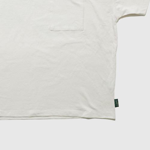 "HEMP LEAF WREATH" WIDE POCKET TEE