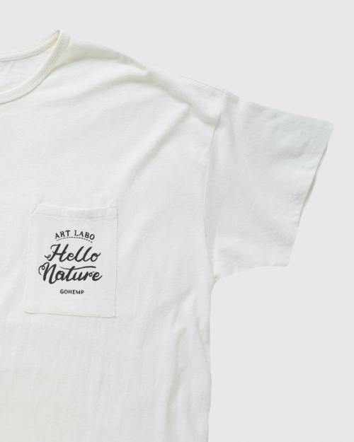 VEGE & HERB LOGO WIDE POCKET TEE