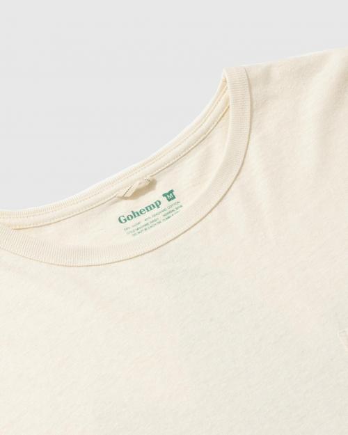 LEAF TONE  WIDE POCKET TEE