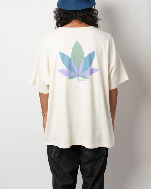 LEAF TONE  WIDE POCKET TEE