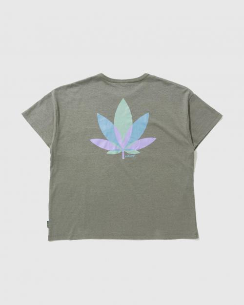 LEAF TONE  WIDE POCKET TEE