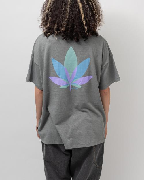 LEAF TONE  WIDE POCKET TEE