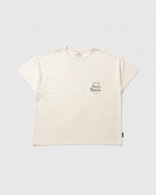 INTERTWINED NATURE WIDE POCKET TEE