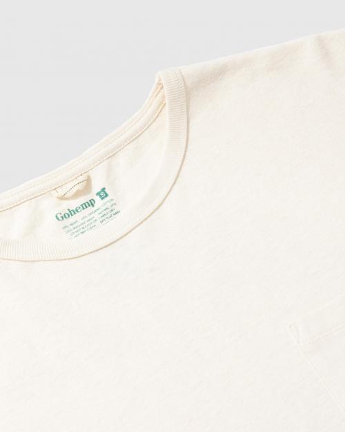 INTERTWINED NATURE WIDE POCKET TEE