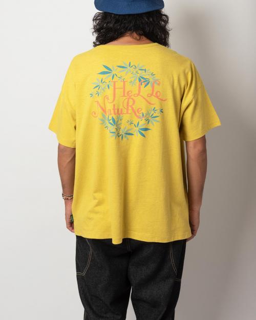 INTERTWINED NATURE WIDE POCKET TEE