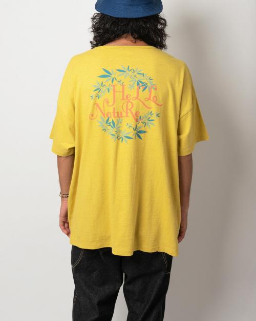 INTERTWINED NATURE WIDE POCKET TEE