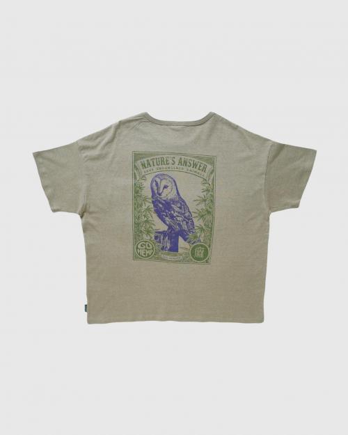 OWL WIDE PK TEE