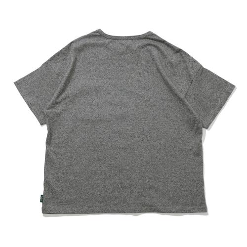 WIDE PK TEE／H/C JERSEY（BLACK HEATHER）