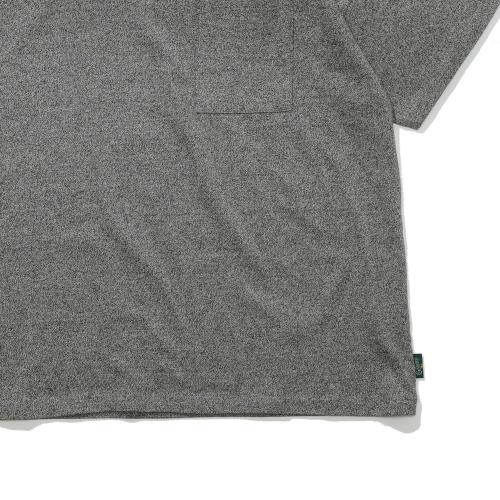 WIDE PK TEE／H/C JERSEY（BLACK HEATHER）