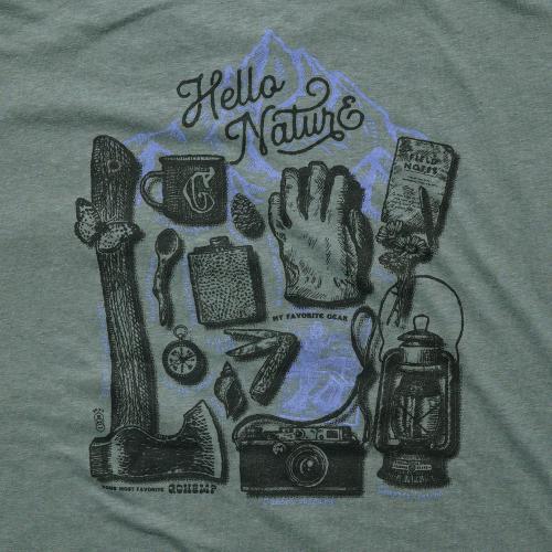 "MY FAVORITE GEAR" WIDE POCKET TEE