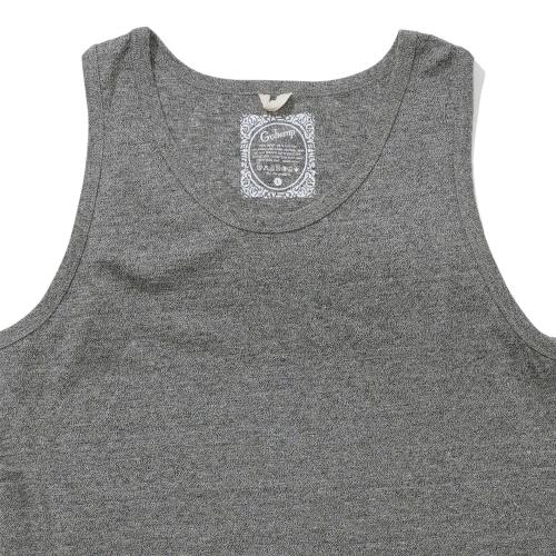 FINE DAY TANK TOP／H/C JERSEY（BLACK HEATHER）