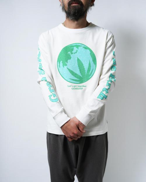 SAVES THE EARTH LONG SLEEVE TEE