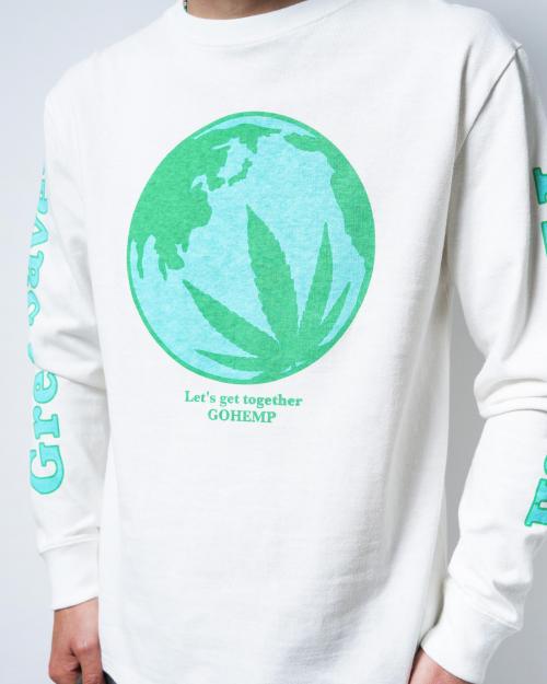 SAVES THE EARTH LONG SLEEVE TEE