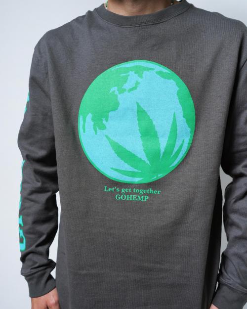 SAVES THE EARTH LONG SLEEVE TEE