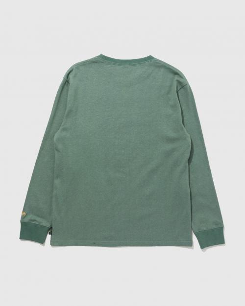 GREEN VIBES ONLY LONG SLEEVE TEE