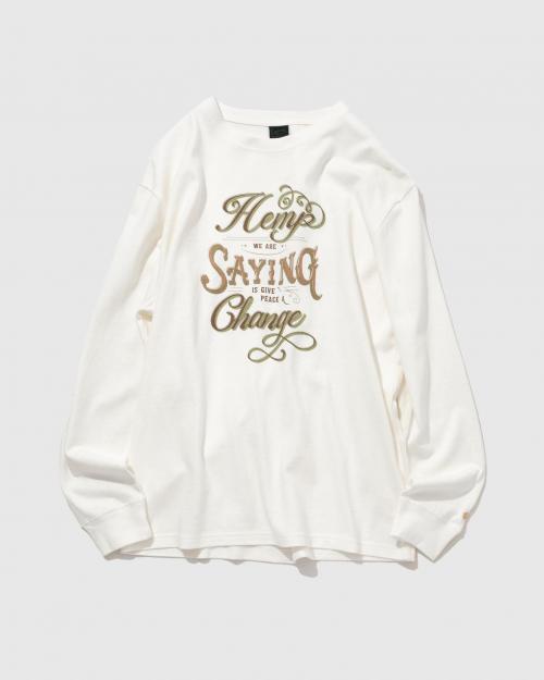 HEMP CHANGE L/SL TEE