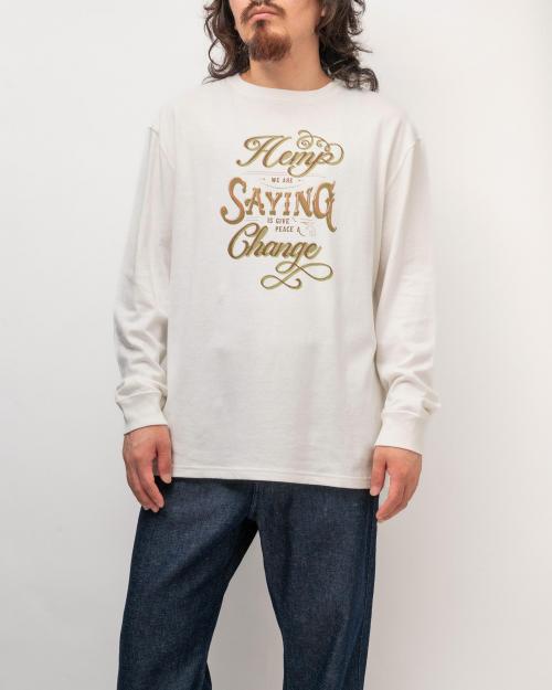 HEMP CHANGE L/SL TEE