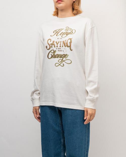 HEMP CHANGE L/SL TEE