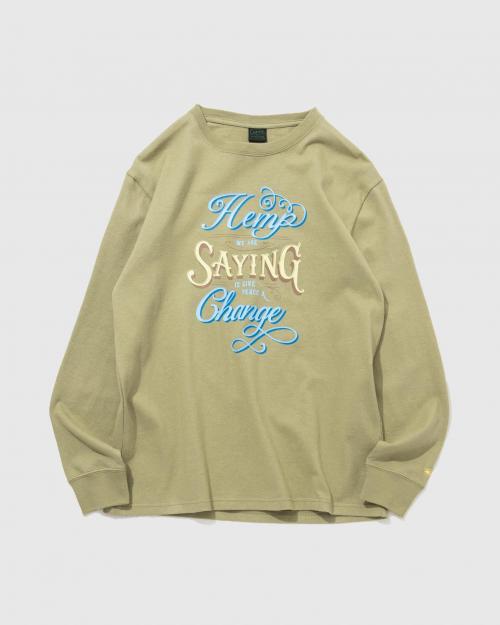 HEMP CHANGE L/SL TEE