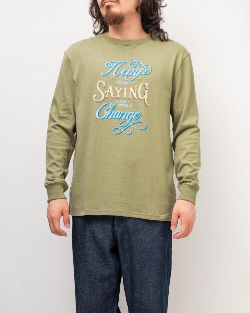 HEMP CHANGE L/SL TEE