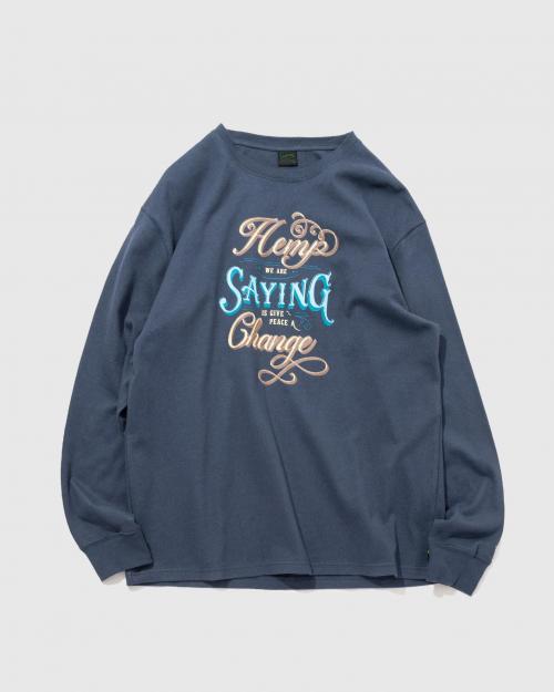 HEMP CHANGE L/SL TEE