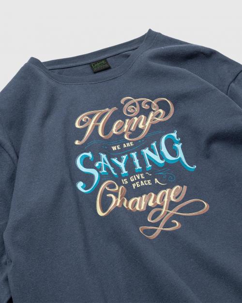 HEMP CHANGE L/SL TEE