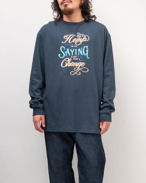 HEMP CHANGE L/SL TEE