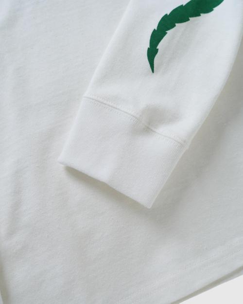 LEAF LOGO LONG SLEEVE TEE