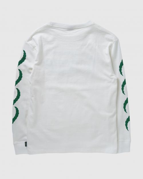 LEAF LOGO LONG SLEEVE TEE