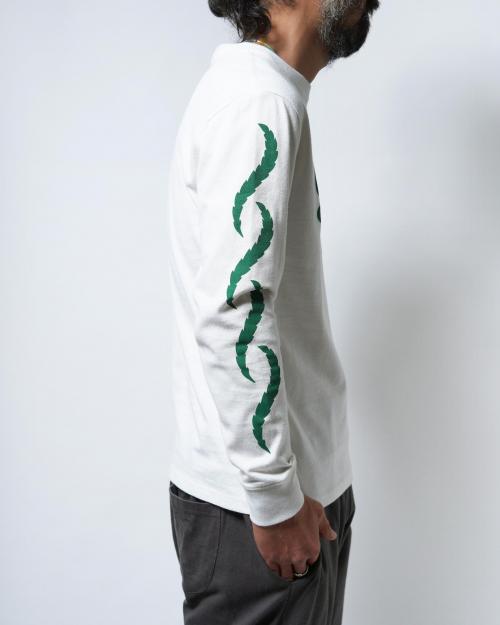 LEAF LOGO LONG SLEEVE TEE