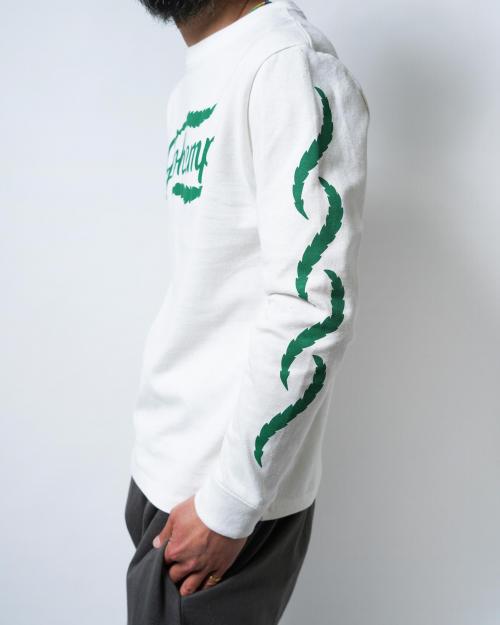 LEAF LOGO LONG SLEEVE TEE