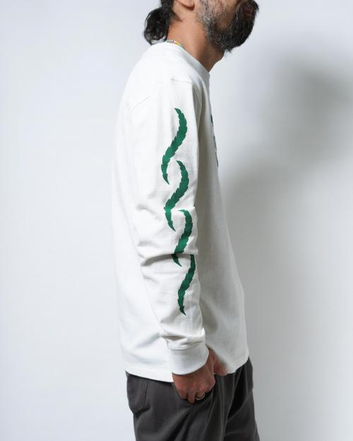 LEAF LOGO LONG SLEEVE TEE