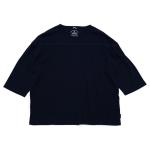 WIDE FOOTBALL TEE／INDIGO DYE