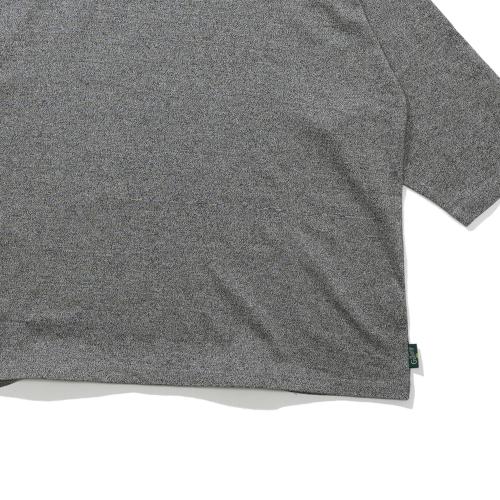 WIDE FOOTBALL TEE／H/C JERSEY（BLACK HEATHER）