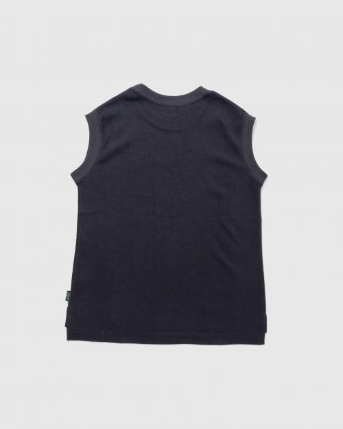 NO SLEEVE SLIT TEE