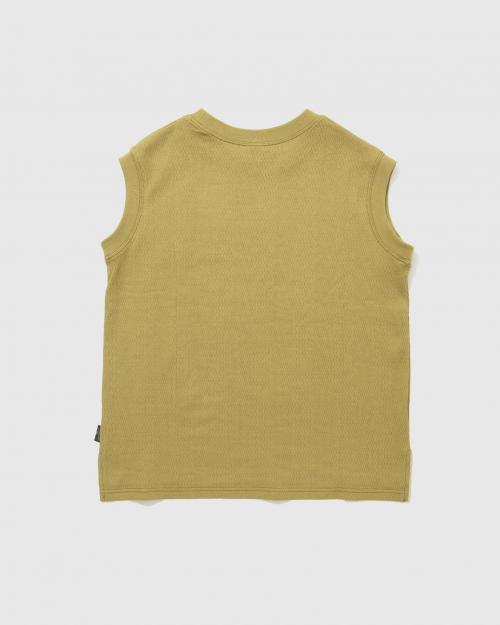NO SLEEVE SLIT TEE