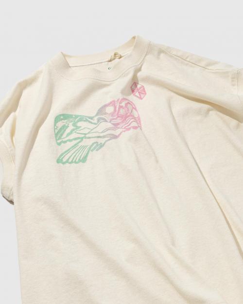 鳥 HONEY SLEEVE-LES TEE