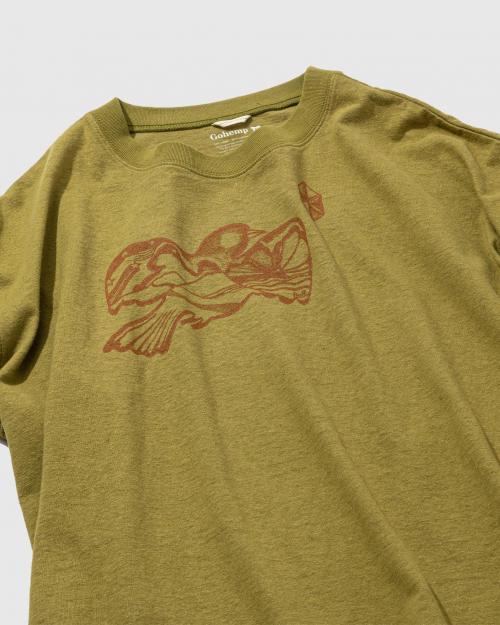 鳥 HONEY SLEEVE-LES TEE
