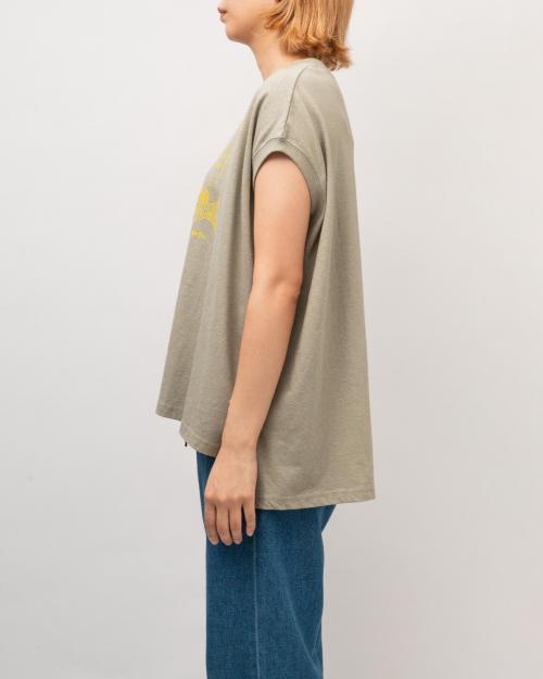 Hello!慶良間の珊瑚 HONEY SLEEVE-LES TEE