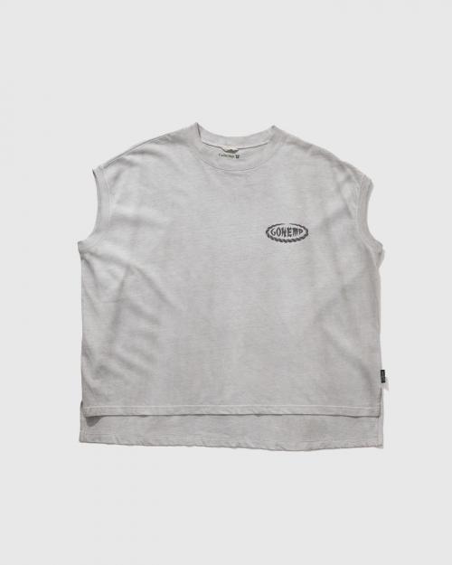 JAPAN TRADITIONAL HEMP HONEY SLEEVE-LES TEE