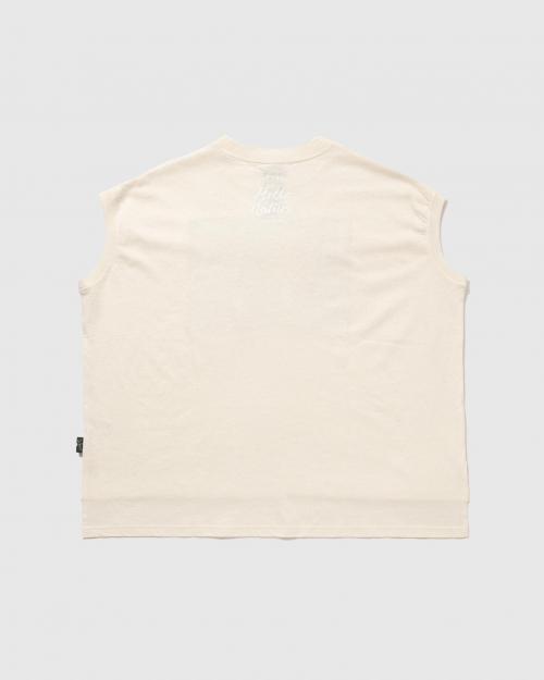 here and now HONEY SLEEVE-LES TEE