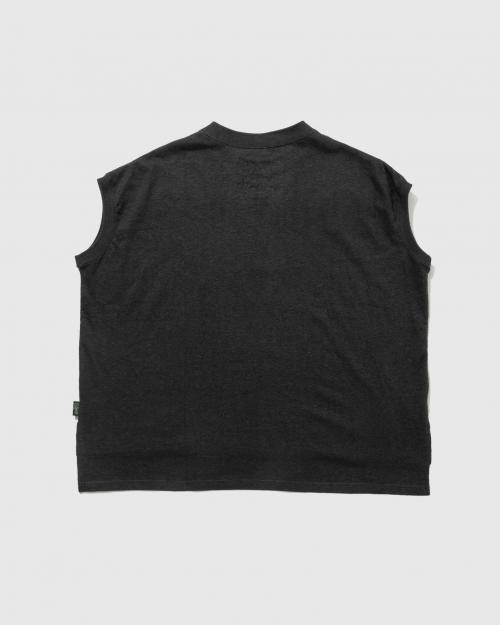 here and now HONEY SLEEVE-LES TEE