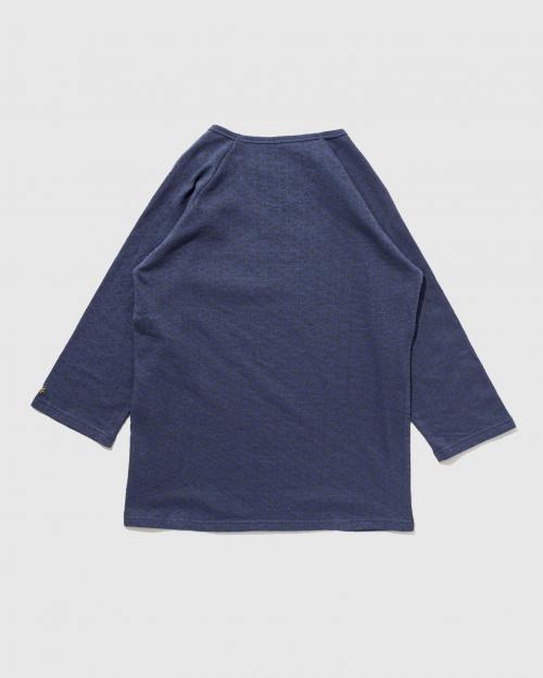 BASE BALL SLEEVE CREW / LEAF PRINT