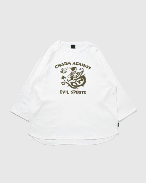 EVIL SPIRITS WIDE BASEBALL TEE