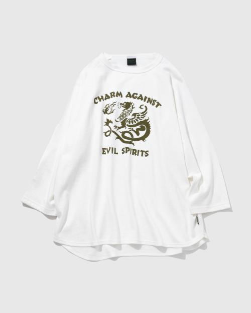 EVIL SPIRITS WIDE BASEBALL TEE