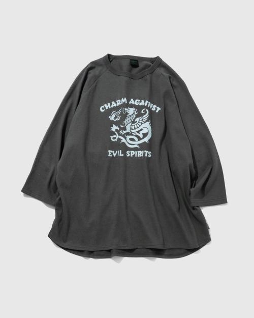 EVIL SPIRITS WIDE BASEBALL TEE