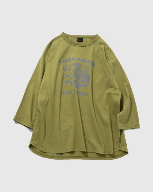 EVIL SPIRITS WIDE BASEBALL TEE